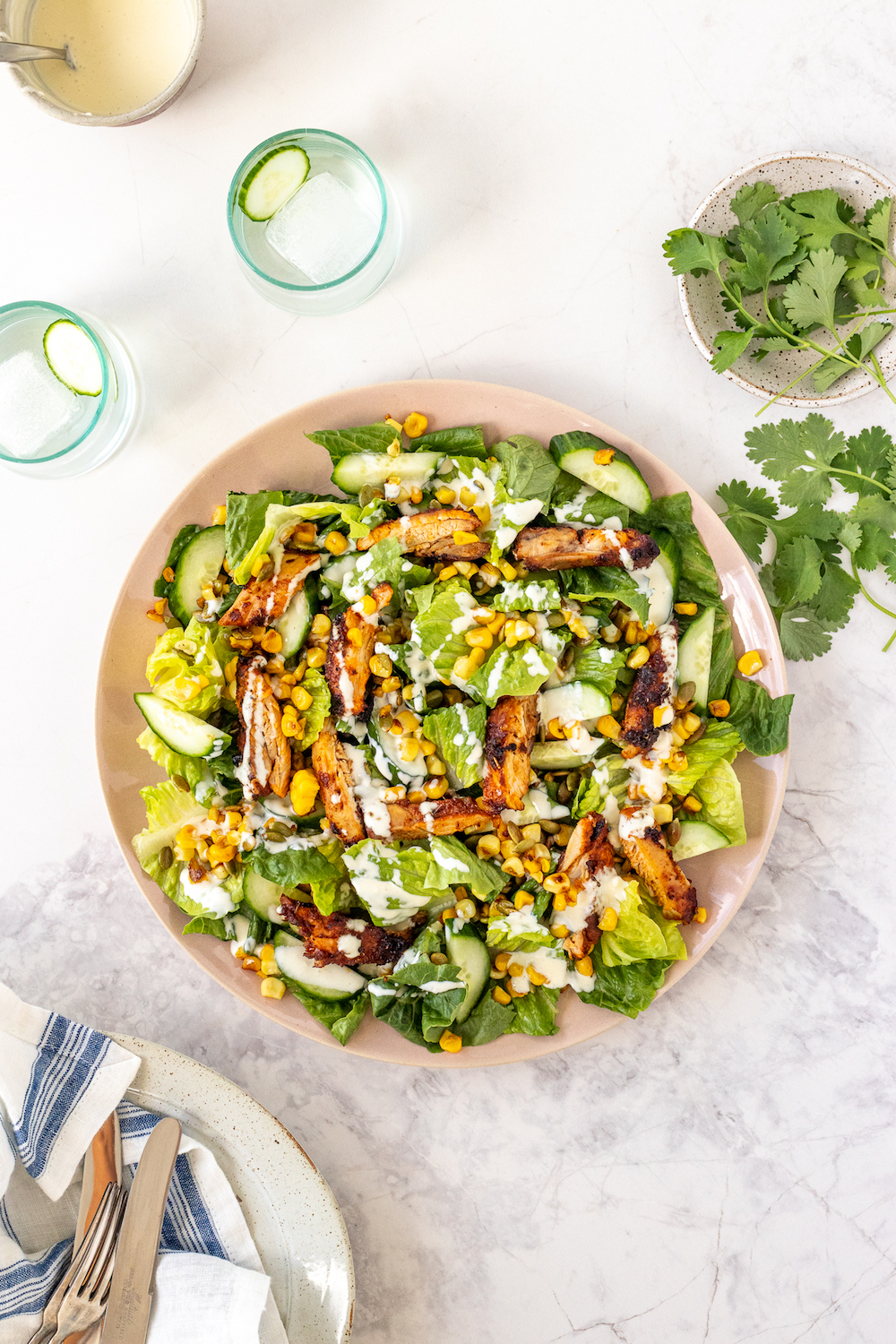 Peri Peri Chicken Salad with Whipped Feta Dressing | Assortment Foods